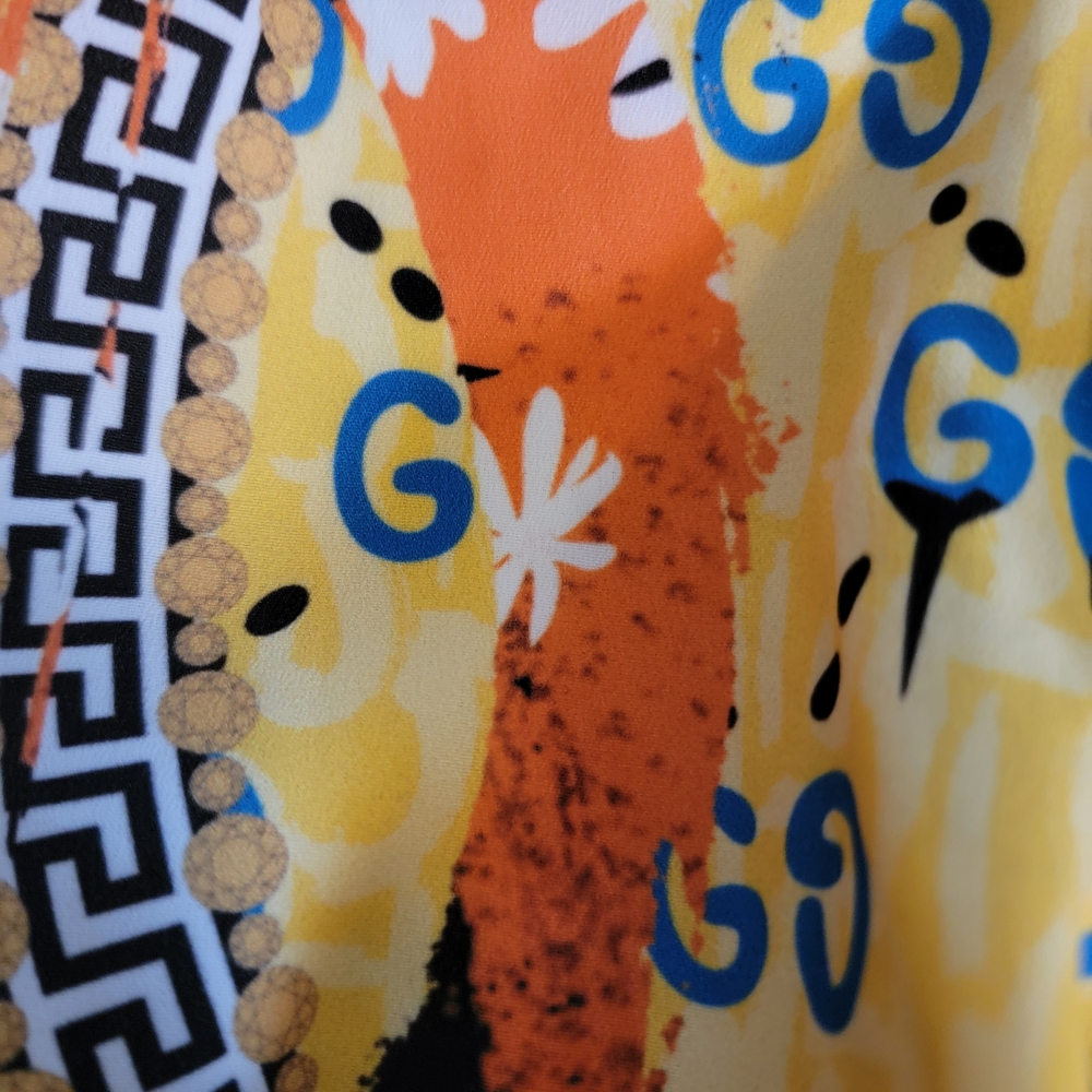 Vibrant Yellow Ruffled Dress - Picture 3 of 10